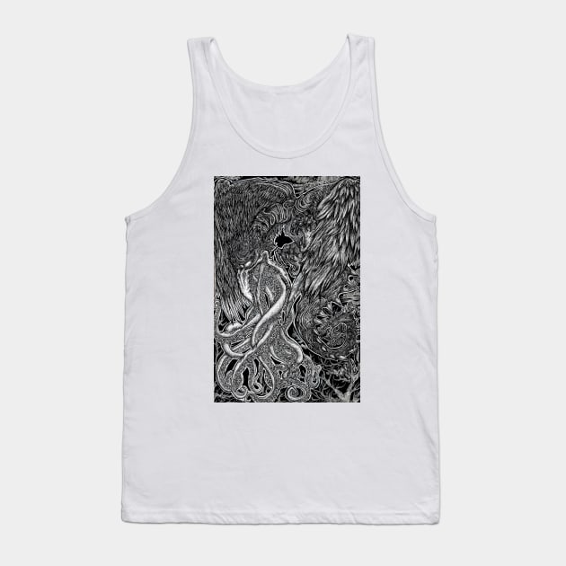 The Snallygaster Tank Top by Ben Pissin